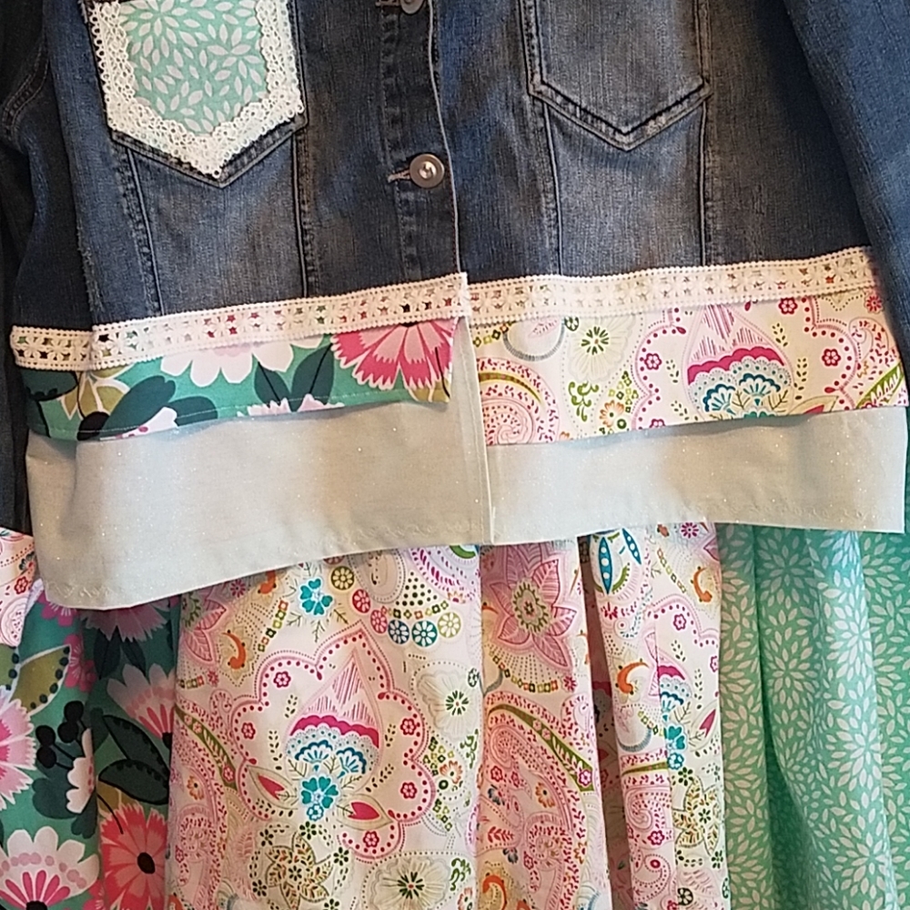 Redesigned denim jacket - Picture 5 of 7